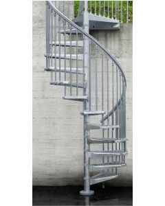 Außentreppe Steel Zink