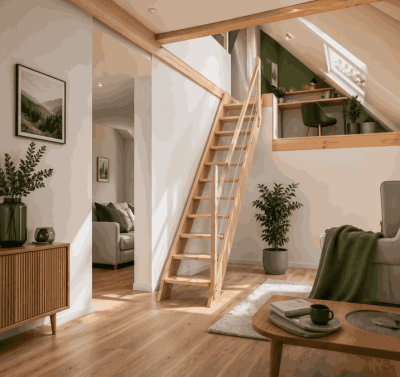 Raumspartreppe für den Dachausbau: Was vor dem Kauf geklärt sein sollte